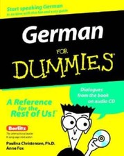 German For Dummies - Paperback By Christensen...