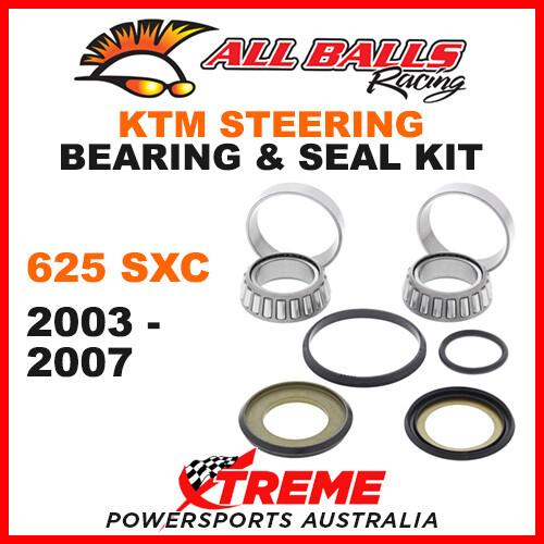 22-1026 KTM 625SXC 625 SXC 2003-2007 Steering Head Stem Bearing Kit MX - Bild 1 von 2