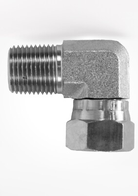 BSPP Stecker für Bonded Seal x BSPP Swivel Female Winkel Kompaktbogen 60° Kegel