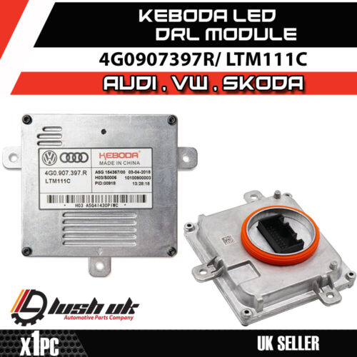 Audi VW Skoda DRL Daytime Running Light KEBODA Control Unit 4G0907397R - Picture 3 of 3