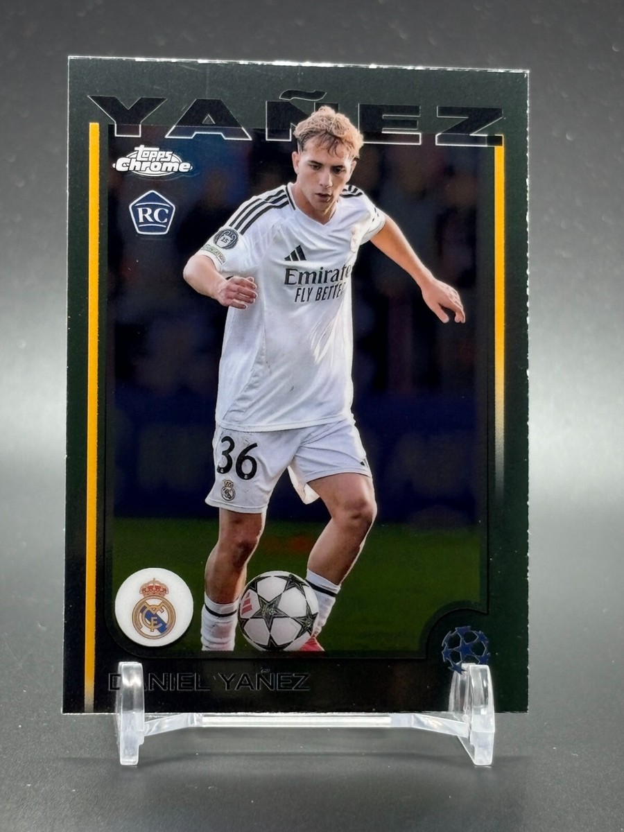 2024-25 Topps Chrome UCC Rookie #66 DANIEL YANEZ Real Madrid CF RC
