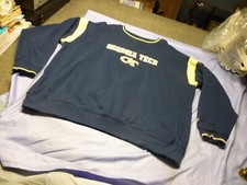 GEORGIA TECH Russell Athletic Sweatshirt Men XXL Good condition