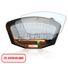 2x Ducati 848/1098/1198 Dashboard / Speedo / Instrument /ScreenProtector Orginal