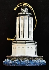 2001 Lefton L.A. Harbor CA Historic American Lighthouse Collection Christmas