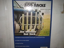 anglers fish n mate pole holders 6 pole aluminum