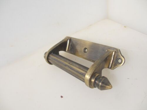 Vintage Brass Door Handle Pull Old Cupboard Sash Window Lift Antique STYLE 5"L - Picture 2 of 11