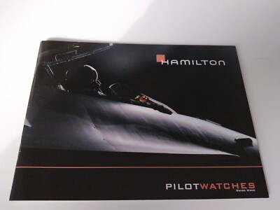 HAMILTON Brochure Catalogue Book LIBRO MAGAZINE Katalog PILOTWATCHES AVIATION