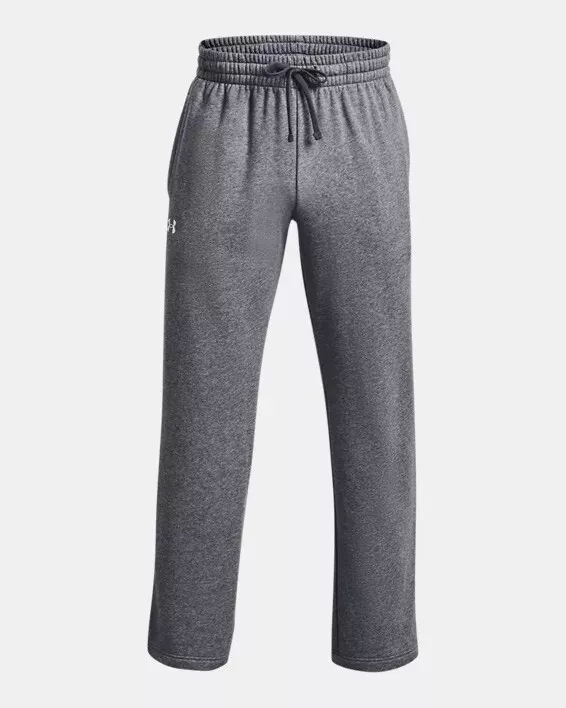 Under Armour Mens Rival Fleece Pants - Grey