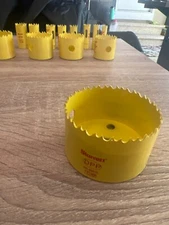 KUNTEC KC-0243 6'' 150mm Hole Saw for Cornhole Boards Hole Drilling - Red