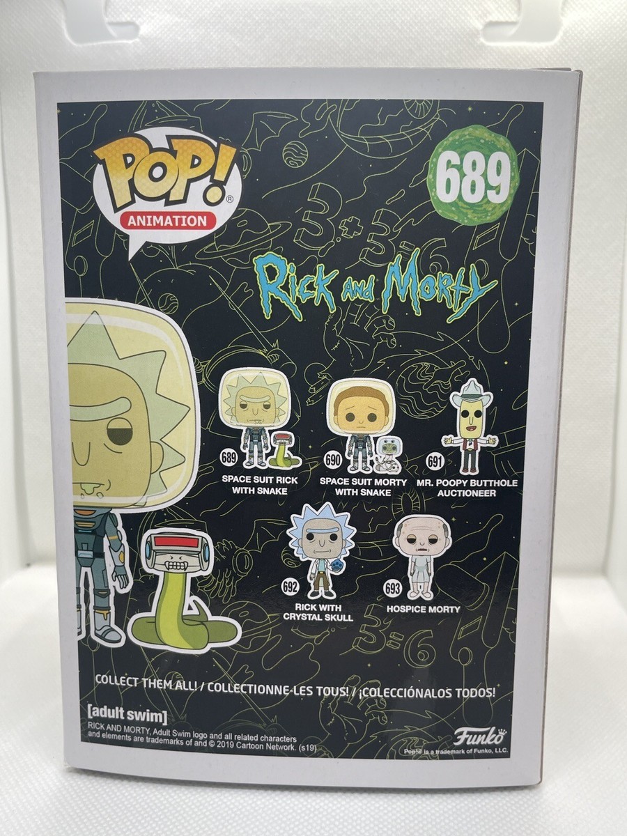 FUNKO POP! ANIMATION RICK AND MORTY 689 SPACE SUIT RICK W