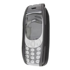 caseroxx custodia in pelle con clip da cintura per Nokia 3310 (2017) 3G in nero in vero