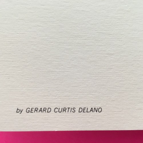 Litografia d'epoca "Navajo" di Gerard Curtis Delano Leanin Tree Publishing 1965 - Foto 3 di 7