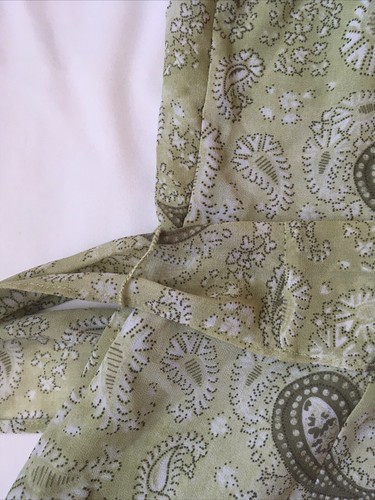 MICHAEL Michael Kors Sunbleached Paisley Jumpsuit Green Size XS RRP £125 - Picture 24 of 24