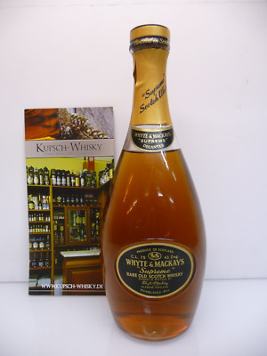 Whyte & Mackays Supreme Decanter Rare Old Blend 50er Jahre 43% 75cl