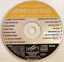 SOUND CHOICE SPOTLIGHT - 70'S 80'S COUNTRY - VOL 4 - SC8424 - MERLE HAGGARD