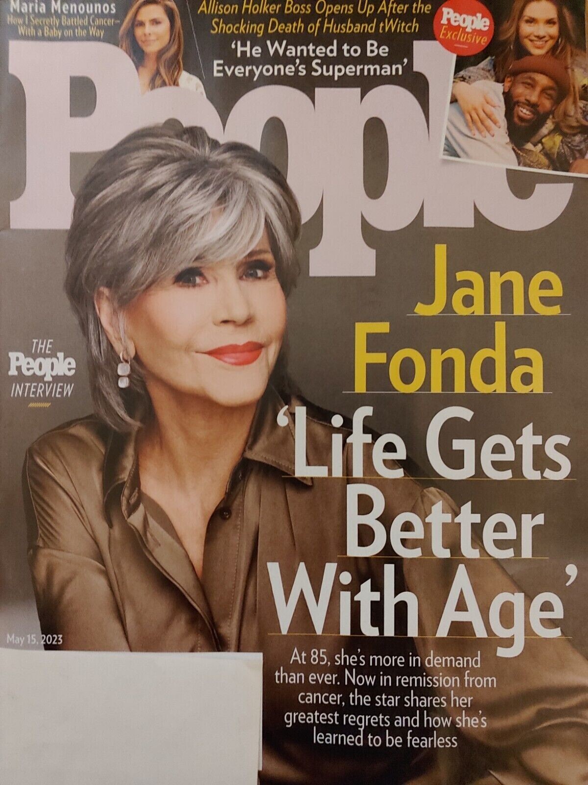 PEOPLE MAGAZINE MAY 15, 2023 JANE FONDA COVER 