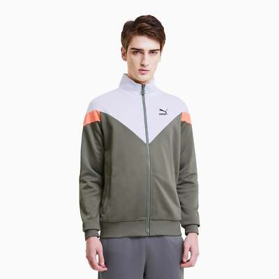 PUMA Iconic MCS Track Jacket Men’s Full Zip Sportswear Retro Style Casual  Top