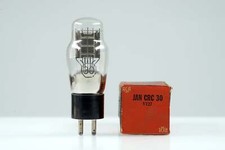 Vintage Jan Crc 30 / Vt27 / Cv604 Rca Ux Base Triode Radio Audio Vacuum Tube Va