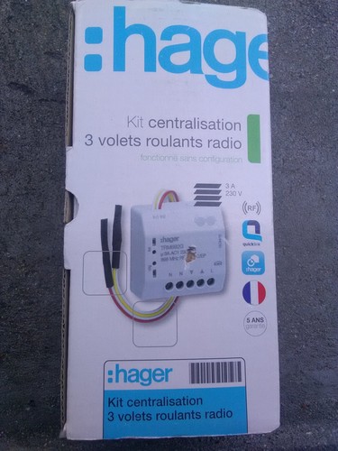 Kit d'automatisme pour volet roulant avec fonction horloge