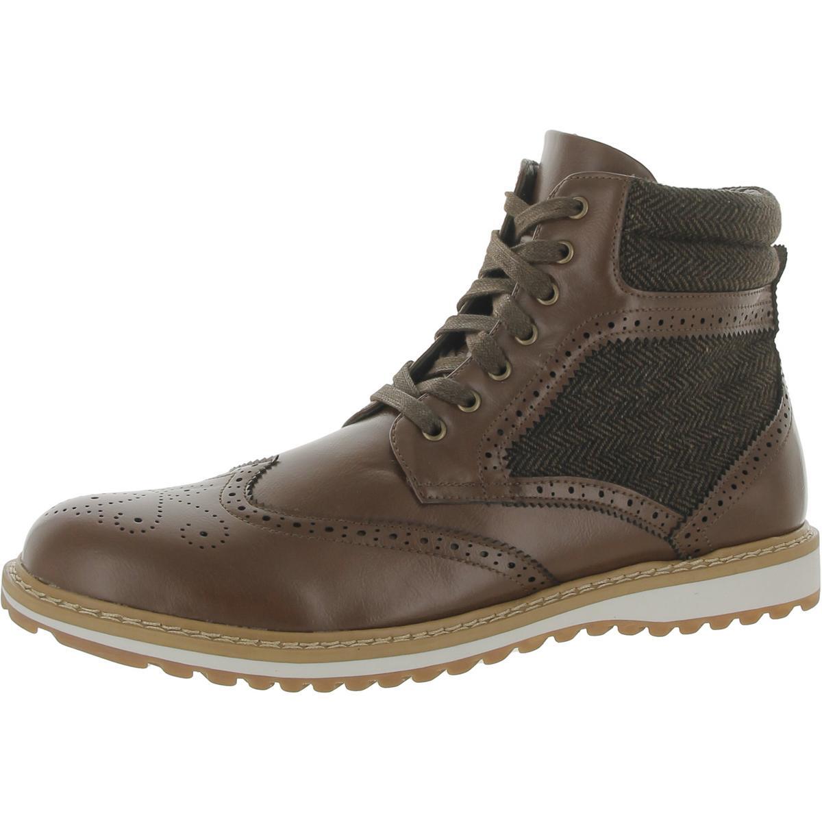 Мужские коричневые ботинки Chukka с круглым носком Thomas - Vine размер 105 средний D BHFO 4111 17690₽