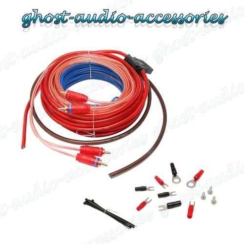 10 Gauge amplificador Kit De Cables Para Vibe Car Audio Subwoofer Amplificador | eBay