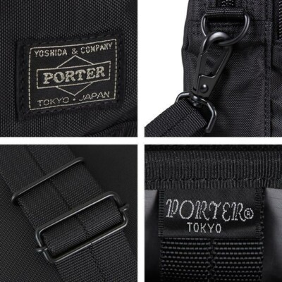 Porter Flash Shoulder Bag Yoshida 689-05940 black NEW Made In