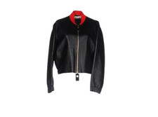 Marni Long-sleeved Bomber Leather Jacket Size:38/2 $2590 Nwt