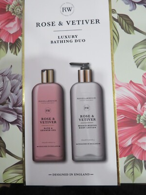 RUSSELL & WINDSOR Luxury Bathing Duo Gift Set - Rose & Vetiver