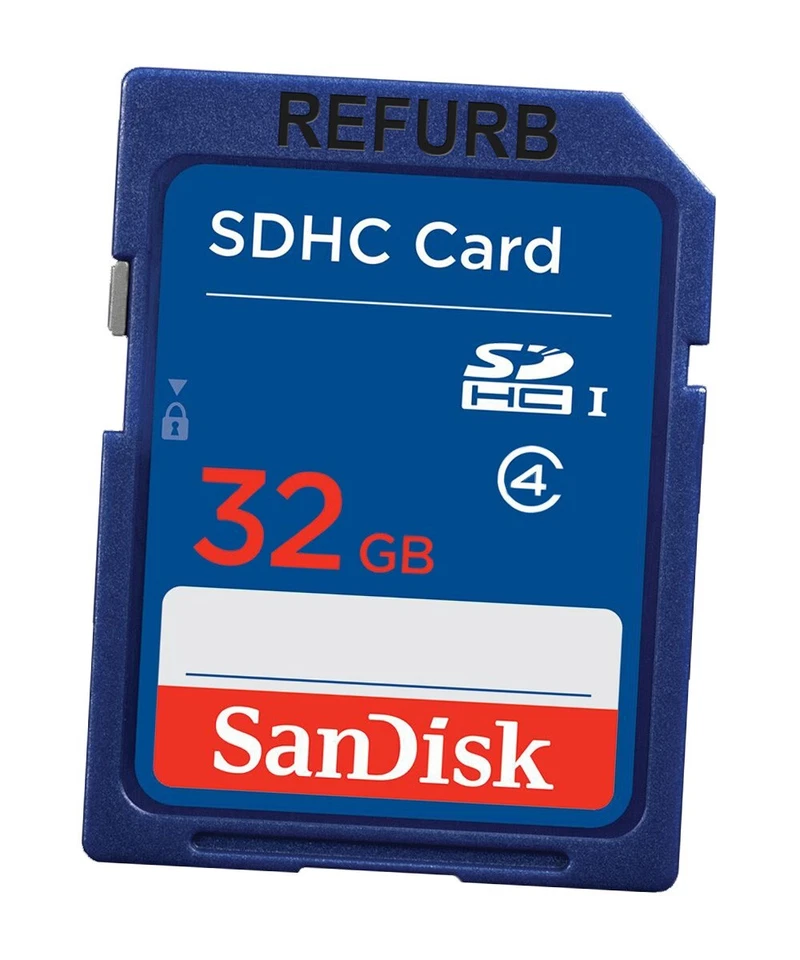 LOTE 10x Tarjeta SanDisk SD 32GB Clase 4 SDHC SDSDB-032G-B35 tarjeta de memoria 32 GB 10x Foto 4 de 4