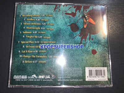 Infected Mushroom Album Vicious Delicious CD Booklet Great OOP