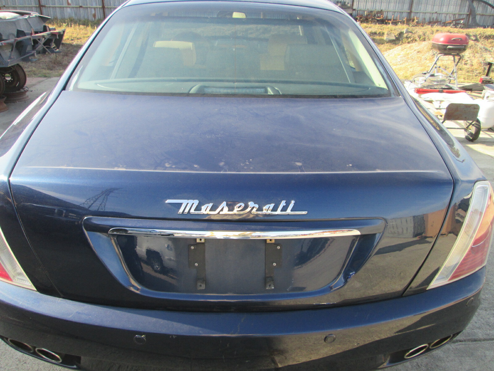 Maserati Quattroporte 05 - Rear Trunk Lid  - 67213800