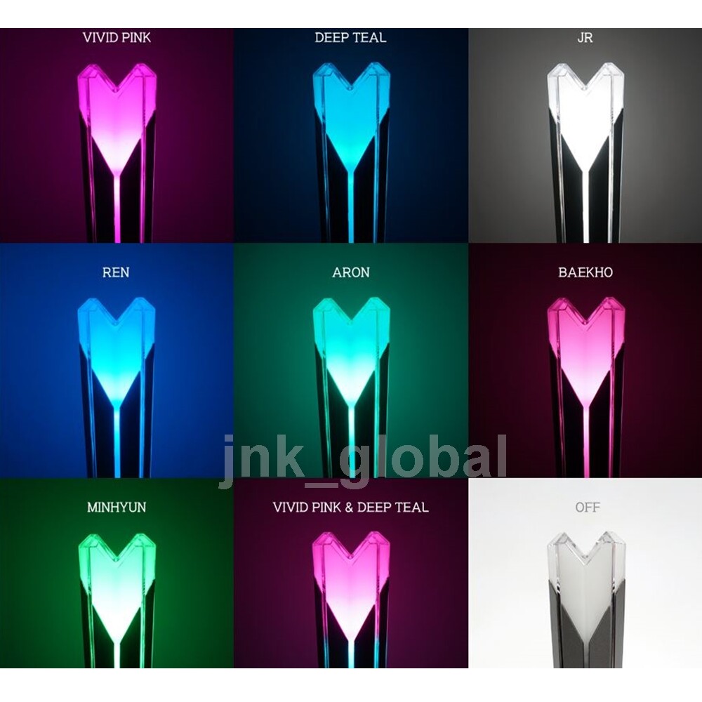 NU'EST　ニューイースト　NUEST グッズ NUEST OFFICIAL LIGHT STICK NEW + Track | eBay