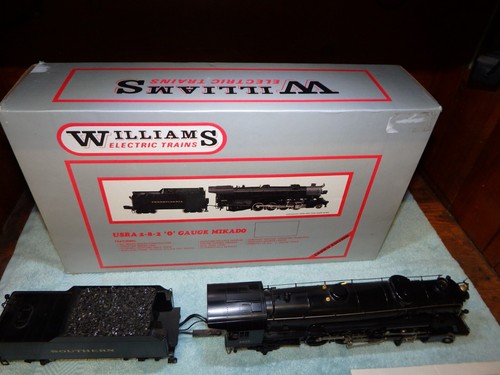 Williams Brass USRA Southern 2-8-2 O Gauge Mikado Steam Engine 6523 - Picture 15 of 24
