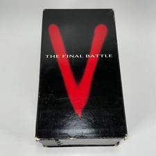 V The Final Battle 3 VHS Tape Set 1980s Version Video Cassette TV Series Sci-Fi