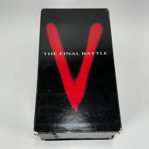 V The Final Battle 3 VHS Tape Set 1980s Version Video Cassette TV Series Sci-Fi - Picture 1 of 9