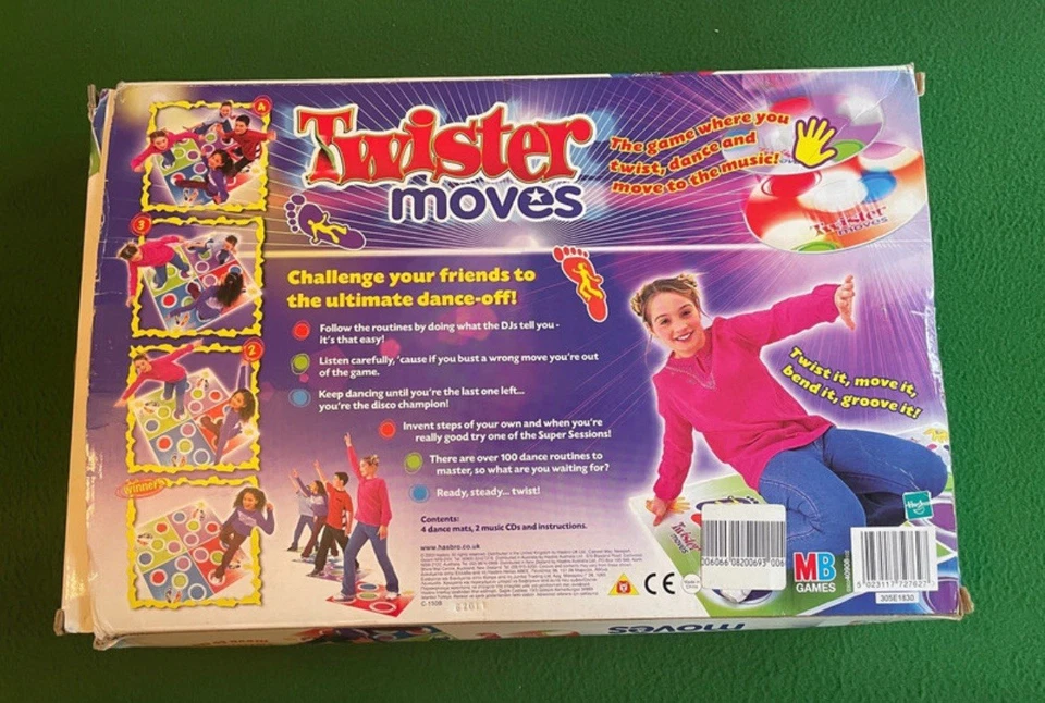 778 Twister Moves Game Twist, Dance to the Music: MB Games: Excluding CDs - Image 2 of 4