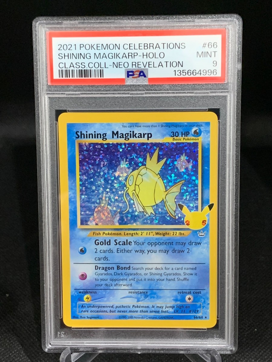 Shining Magikarp 66/64 Celebrations: Classic Collection Holo for