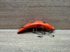 Helin's Flatfish X4 Fishing Lure Orange Black & Red Dot — photo 2