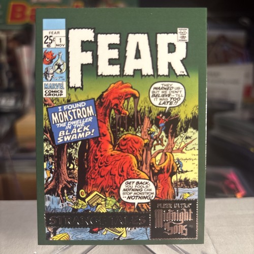 2022 Marvel Fleer Ultra Midnight Sons FEAR Strange Tales Silver ⭐️ MINT GEM? - Picture 1 of 3