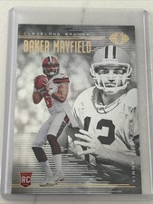 2018 Panini Illusion Football Baker Mayfield Rookie Card. rookie card picture