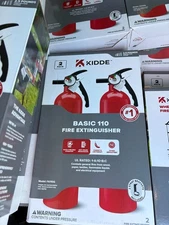 NEW Home 1-A:10-B:C Class ABC 2.5 Lb. Fire Extinguisher 2-Pack 21030932