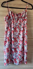 Boohoo floral summer mini  dress size 8