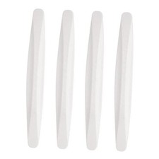 4pcs Car Door Edge Guards Protectors Anti-Collision Side Door Edge White
