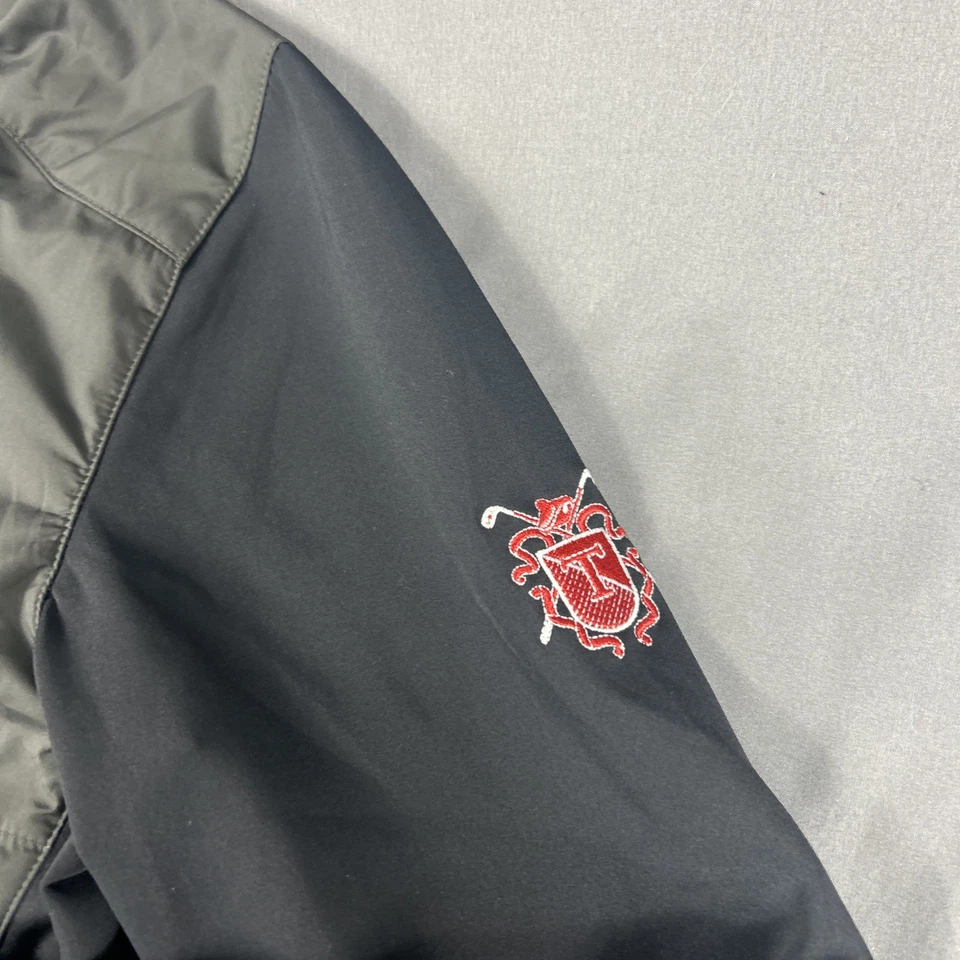 Zero Restriction Golf Jacket Sleeve Logo Quilted Small Black Polyester MSRP $239 - Image 3 of 4