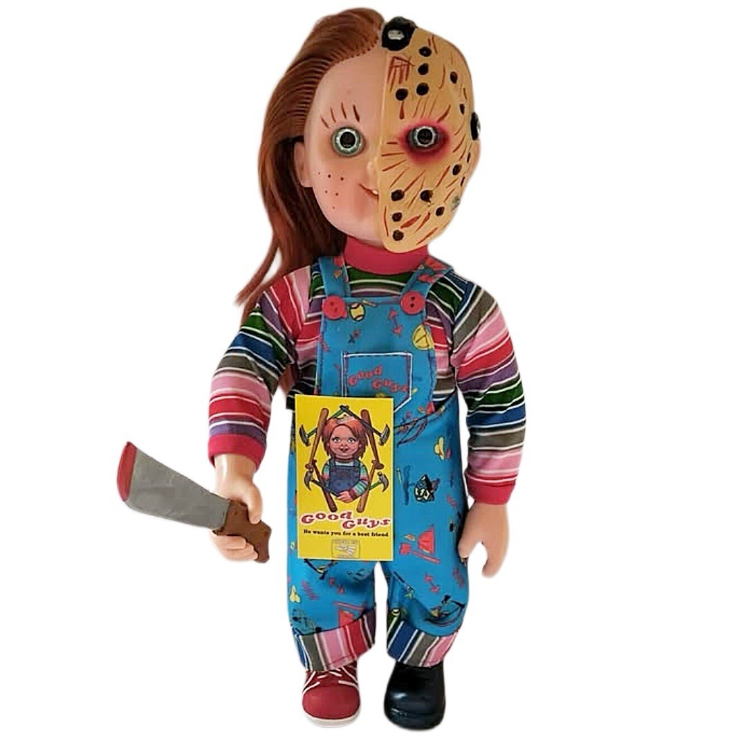 Mexican Bootleg Bride Of Chucky Jason Voorhees Crossover Doll 14