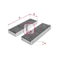 Innenraumfilter Pollenfilter für Opel Grandland-Grandland X A18 Vivaro | 262194