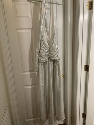 babyboo silver dress Petra Maxi Dress