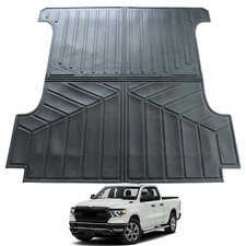 TPE Truck Bed Mat Compatible for 2019-2024 Dodge Ram 1500 5.7Ft Bed
