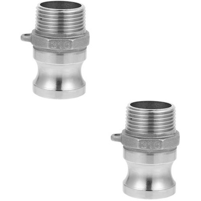  2 Pack Schlauch Verbinder Nockenschlossbeschläge Schneller Anschluss