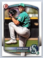 RYAN SLOAN  MARINERS  2025 BOWMAN DRAFT #BD-94